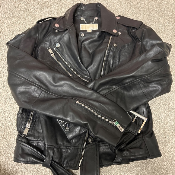 Michael Kors Leather Jacket - Picture 5 of 5